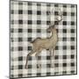 Santa's Deer III-PI Studio-Mounted Art Print