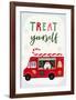 Santa's Foodtruck Collection B-Victoria Borges-Framed Art Print