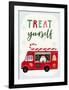 Santa's Foodtruck Collection B-Victoria Borges-Framed Art Print