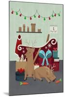 Santa's Garage-Ashley Santoro-Mounted Premium Giclee Print