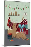 Santa's Garage-Ashley Santoro-Mounted Giclee Print