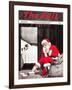 Santa's Gift-Charles Bracker-Framed Giclee Print