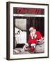 Santa's Gift-Charles Bracker-Framed Giclee Print