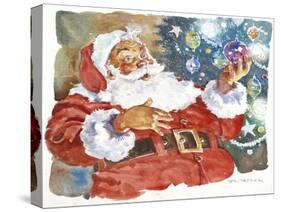 Santa's Glow-Hal Frenck-Stretched Canvas