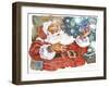 Santa's Glow-Hal Frenck-Framed Giclee Print