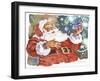 Santa's Glow-Hal Frenck-Framed Giclee Print