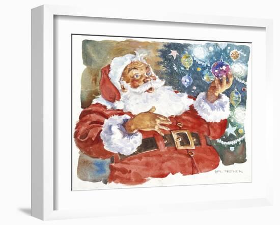 Santa's Glow-Hal Frenck-Framed Giclee Print