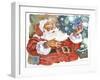 Santa's Glow-Hal Frenck-Framed Giclee Print