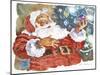 Santa's Glow-Hal Frenck-Mounted Giclee Print