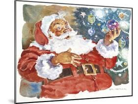 Santa's Glow-Hal Frenck-Mounted Giclee Print