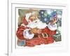 Santa's Glow-Hal Frenck-Framed Giclee Print