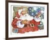 Santa's Glow-Hal Frenck-Framed Giclee Print