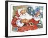 Santa's Glow-Hal Frenck-Framed Giclee Print