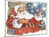 Santa's Glow-Hal Frenck-Mounted Giclee Print