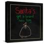 Santa's Got a Brand New Bag-Kali Wilson-Stretched Canvas