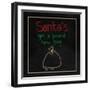 Santa's Got a Brand New Bag-Kali Wilson-Framed Art Print