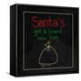 Santa's Got a Brand New Bag-Kali Wilson-Framed Stretched Canvas