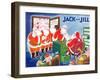 Santa's Helpers - Jack and Jill, December 1942-Mildred Boyle-Framed Giclee Print