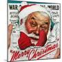 "Santa's in the News", December 26,1942-Norman Rockwell-Mounted Giclee Print