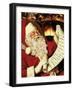 Santa's List-Mark Chandon-Framed Giclee Print