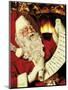 Santa's List-Mark Chandon-Mounted Art Print