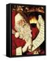 Santa's List-Mark Chandon-Framed Stretched Canvas