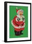 Santa's List-null-Framed Art Print