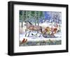 Santa's Sleigh Ride-Geraldine Aikman-Framed Giclee Print