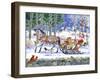 Santa's Sleigh Ride-Geraldine Aikman-Framed Giclee Print