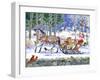 Santa's Sleigh Ride-Geraldine Aikman-Framed Giclee Print