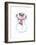 Santa’s Snowmen-Wendy Edelson-Framed Giclee Print