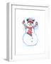 Santa’s Snowmen-Wendy Edelson-Framed Giclee Print