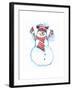 Santa’s Snowmen-Wendy Edelson-Framed Giclee Print