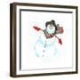 Santa’s Snowmen-Wendy Edelson-Framed Giclee Print