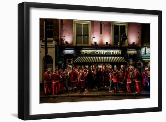 Santa's Teambuilding-Walde Jansky-Framed Photographic Print