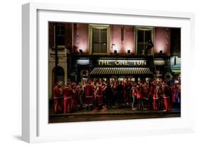Santa's Teambuilding-Walde Jansky-Framed Photographic Print