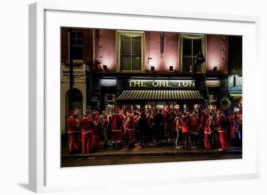 Santa's Teambuilding-Walde Jansky-Framed Photographic Print