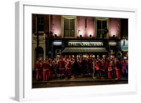 Santa's Teambuilding-Walde Jansky-Framed Photographic Print