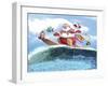 Santa’s Vacation-Nate Owens-Framed Giclee Print