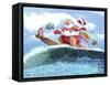 Santa’s Vacation-Nate Owens-Framed Stretched Canvas