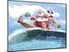 Santa’s Vacation-Nate Owens-Mounted Premium Giclee Print