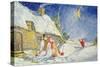 Santa's Visit, 1999-David Cooke-Stretched Canvas