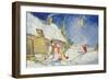 Santa's Visit, 1999-David Cooke-Framed Giclee Print