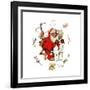 Santa’s Visitors-Norman Rockwell-Framed Giclee Print