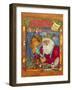 Santa's Workshop - Gone Fishing-Sher Sester-Framed Giclee Print