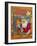 Santa's Workshop - Gone Fishing-Sher Sester-Framed Giclee Print