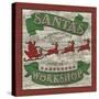 Santa's Workshop-Jean Plout-Stretched Canvas