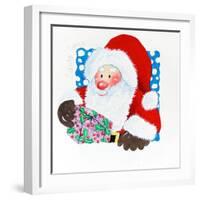 Santa square-Tony Todd-Framed Giclee Print