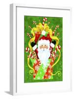 Santa Surprise-Patricia Dymer-Framed Giclee Print