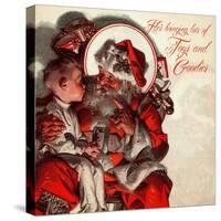 Santa Toys and Goodies-null-Stretched Canvas